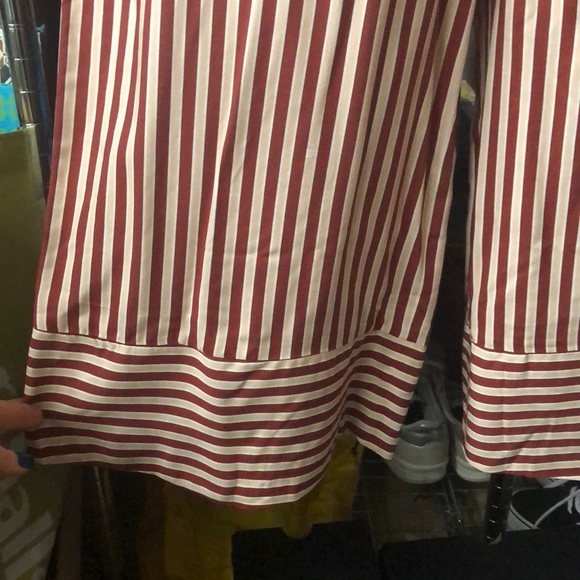 Kittenish pink, maroon, & white Co-Ord set. - Picture 3 of 8